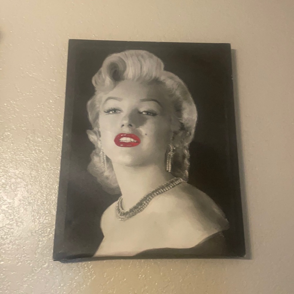 Marilyn Monroe picture canvas